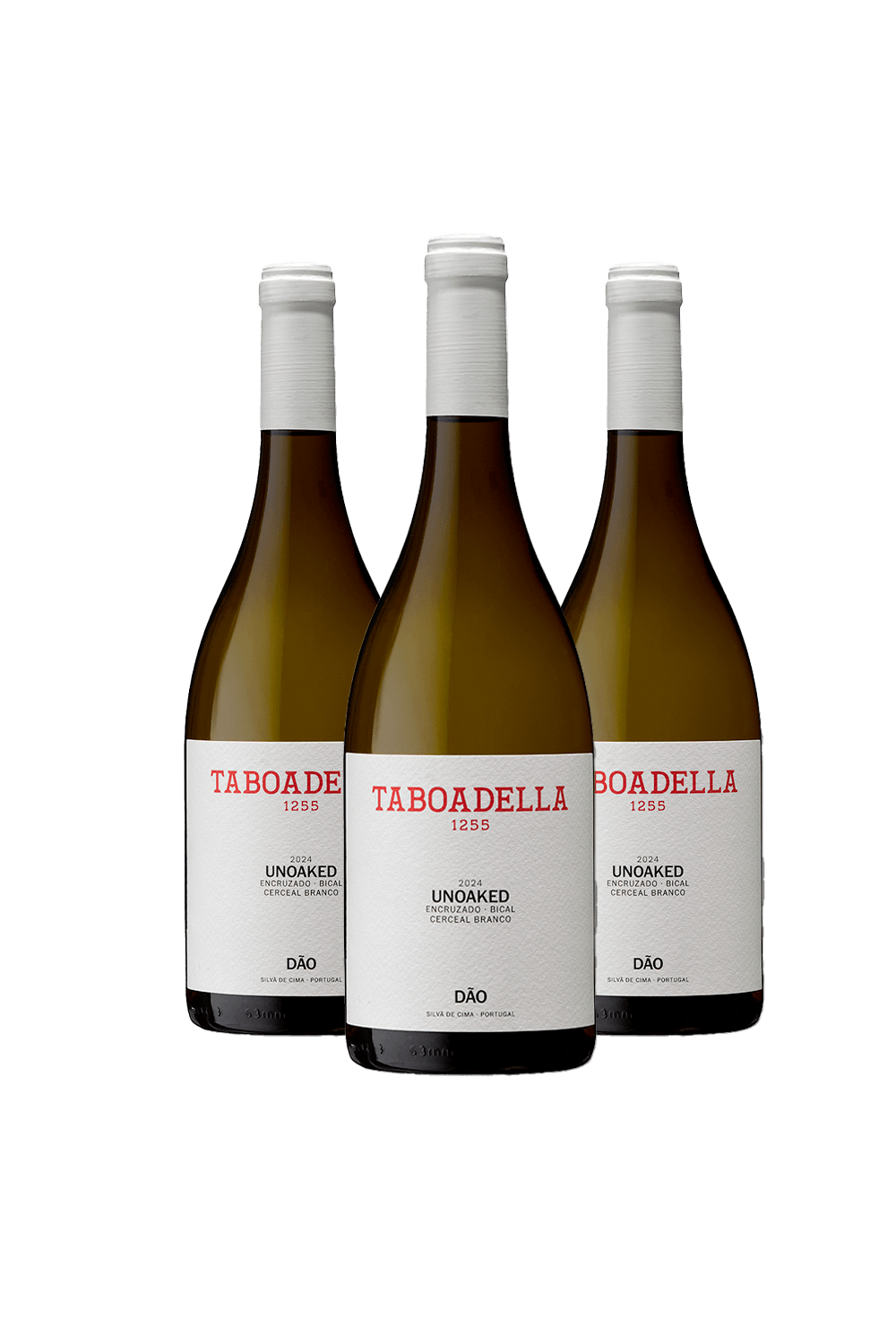Vinho Taboadella Branco Seco Portugal Villae D.o.c Bical, Encruzado, Sercial 2023 750ml - 3 Unidades